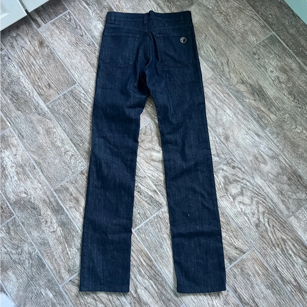 Versace Collection Men’s Dark Wash Trend Jeans, Straight Fit, Size 29 - Picture 8 of 9